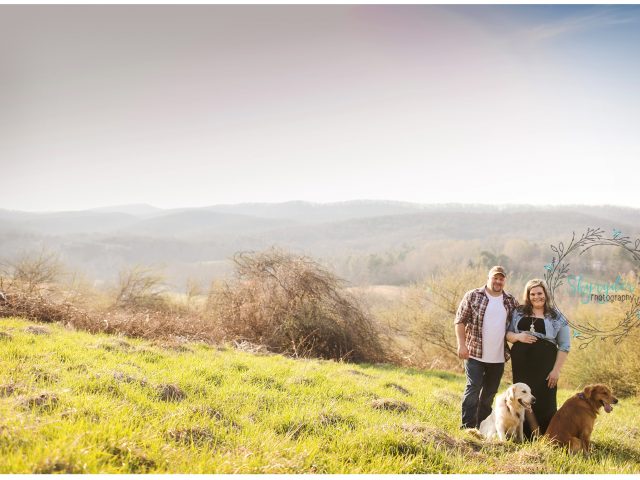Kelsey & Ricky | Blacksburg Maternity Photographer | Heritage Park